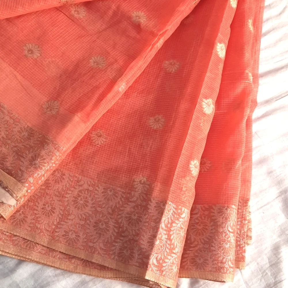 Kota thread work saree - Picture 4 of 9